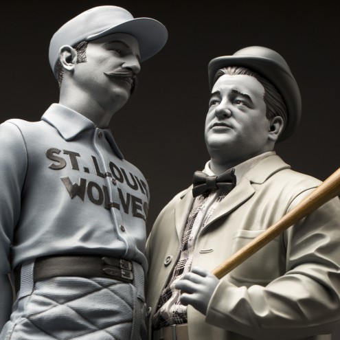 Abbott & Costello “Who’s on First?” resin statue - 13