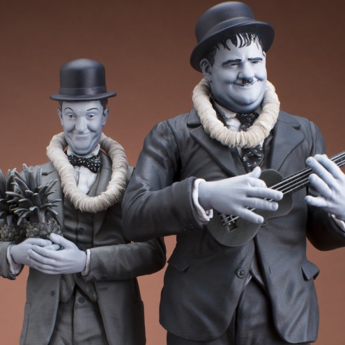 The statue of  Stan Laurel & Oliver Hardy - 13